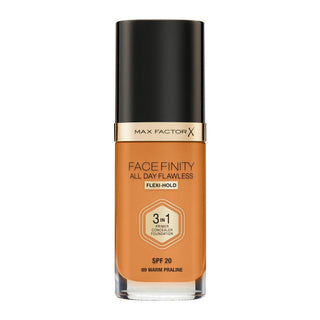 Max Factor Facefinity All Day Flawless Matte Finish Primer Concealer & Foundation 3-In-1 88 Praline SPF 20