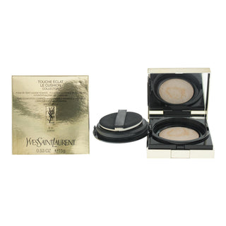 Yves Saint Laurent Touche Eclat Le Cushion Collector golden pigments & antioxidants Luminous Liquid Foundation