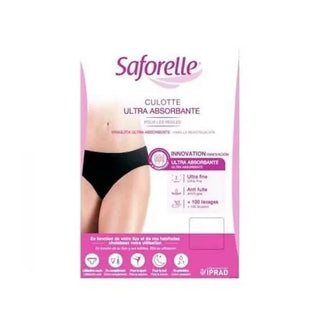 SAFORELLE Ultra Absorbent Short Black Size S