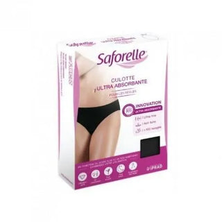 SAFORELLE Ultra Absorbent Short Black Size M