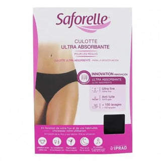 SAFORELLE Ultra Absorbent Short Black Size L