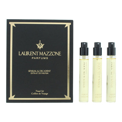 Laurent Mazzone Set Trio Laurent Mazzone Sensual & Decadent Extrait De Parfum Unisex