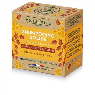 BEAUTERRA Solid Shampoo Oat Honey