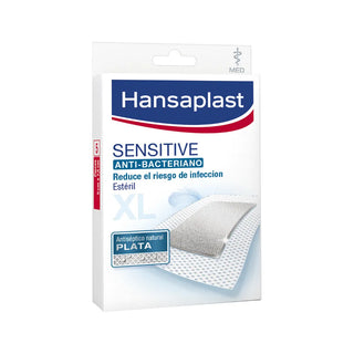 Hansaplast Med Sil Sensitive 5cm x 7.5cm 5 Pieces
