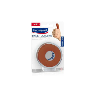 HANSAPLAST, Cohesive Brown Finger Bandage 5m X 2, 5cm