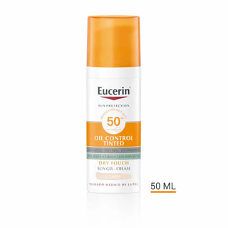 EUCERIN Oil Control Dry Touch Gel Crema SPF50+ Tinted Light