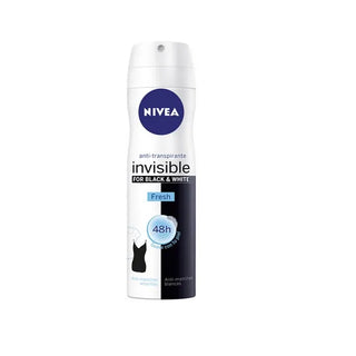 Nivea Invisible White And Black Fresh Spray
