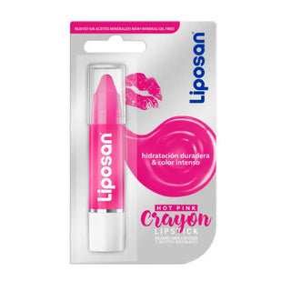LIPOSAN Crayon Lip Balm Hot Pink