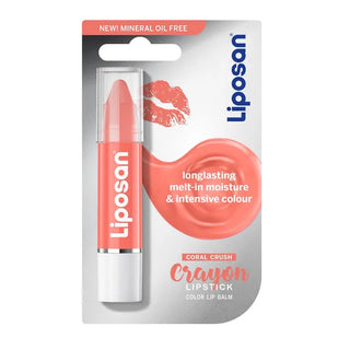 LIPOSAN Crayon Lip Balm Coral