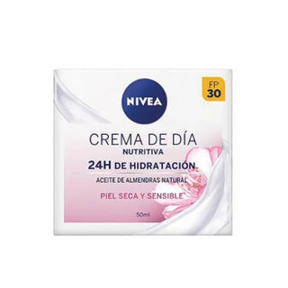 NIVEA Nourishing Day Cream 24h Hydration Dry And Sensitive Skin