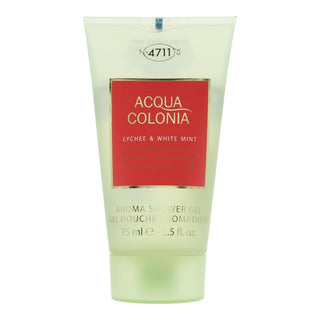 4711 Acqua Colonia Lychee & White Mint Moisturizing Shower Gel Body All Skin Types