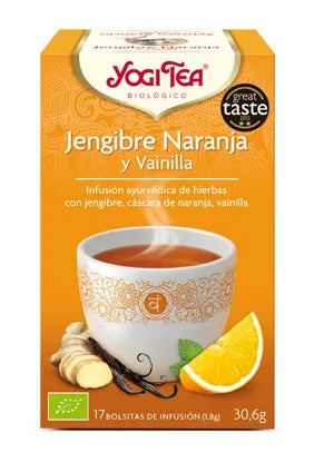 Yogi Tea Ginger Vanilla Orange