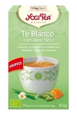 YOGI TEA White Tea Aloe Vera