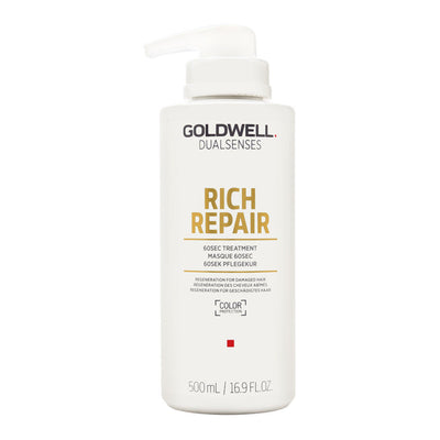 Goldwell Dualsenses Rich Repair Hair Treatment Cream Mask 60 Sec Treatment