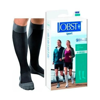 JOBST Sport Sock Black Grey S