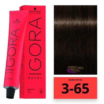 SCHWARZKOPF Igora Tinte 3-65 Dark Brown