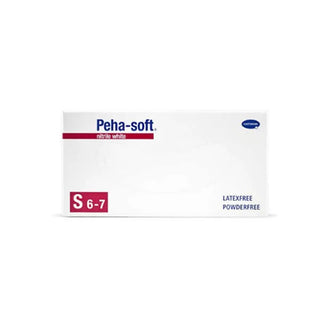 Hartmann Peha-Solf Nitrile Gloves White Powderfree Small