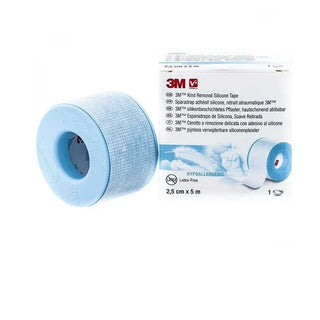3M Hypoallergenic Silicone Tape 5m x 2.5cm
