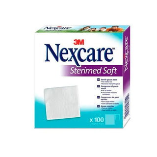 Nexcare Sterimed Soft Sterile Gauze Pads 10x10cm