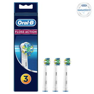Oral-B Electric Toothbrush Head Floss Action 3 Pack