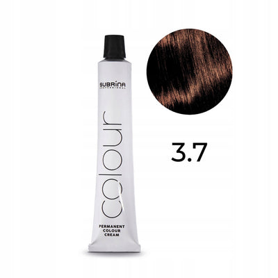 Subrina Professional Permanent Colour 3/7 Dark Brown Permanent Hair Dye