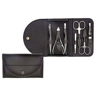 Solingen manikúry Solingen Genuine Leather Luxury Manicure Set