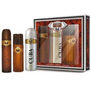 Cuba Set Cuba Gold After Shave and Deospray for Men | EDT