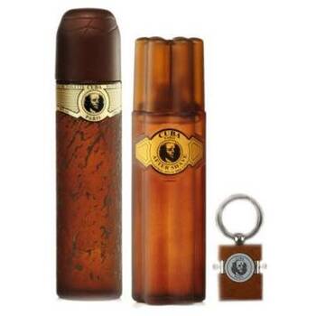 Cuba Set Cuba Gold After Shave and Keychain for Men | EDT