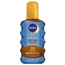 Nivea Sun Protect & Bronze Oil SPF 20