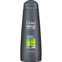 Dove Men+Care Fresh Clean Fortifying Shampoo + Conditioner