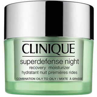 Clinique Superdefense Night Recovery Moisturizer Combination To Oily Skin