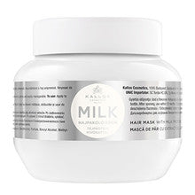 Kallos Milk Hair Mask with Milk Protein for Dry and Damaged Hair
