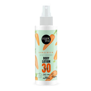 ORGANIC SHOP Carrot Body Lotion SPF 30