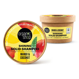 Organic Shop Mango Solid Shampoo Shining