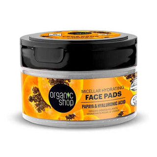 Organic Shop Papaya Micellar Cleansing Discs Hydrating