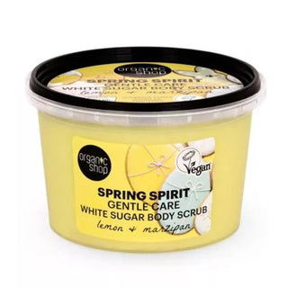 ORGANIC SHOP Sprint Spirit White Sugar Lemon Marzipan Exfoliant