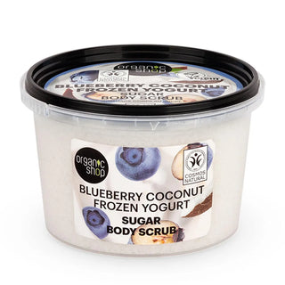 ORGANIC SHOP Blueberry Coconut Frozen Yogurt Body Exfoliant