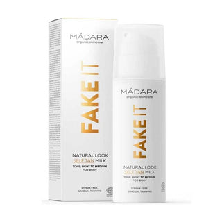 MÁDARA Fake It Self-Tanning Milk Light to Medium