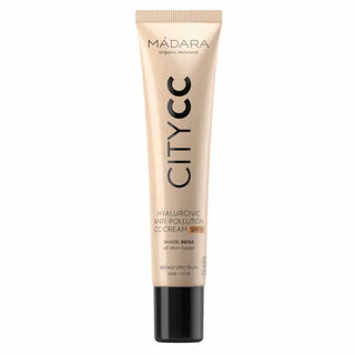MÁDARA City CC Crema Anti-Pollution Hyaluronic SPF15 Beige