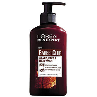 L´Oréal Professionnel L'Oréal Barber Club 3in1 Gel Beard Face Hair Wash