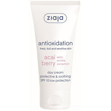 Ziaja, Soothing Day Cream SPF 10 Acai Berry ( Protective & Soothing Day Cream)