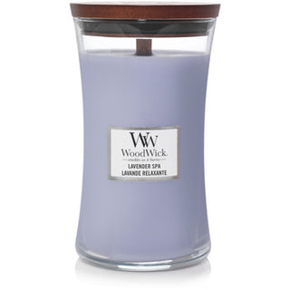 WoodWick Lavender Spa Vase Scented Candle