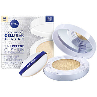 Nivea Hyaluron Cellular Filler 3in1 Care Cushion Makeup SPF15 Medium