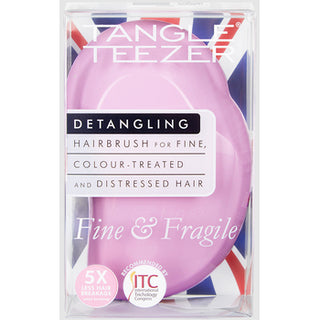 Tangle Teezer Fine and Fragile Detangling Hairbrush Berry Bright