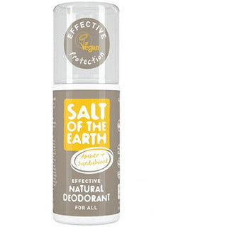 Salt-Of-The-Earth Amber Sandalwood Natural Deodorant Spray