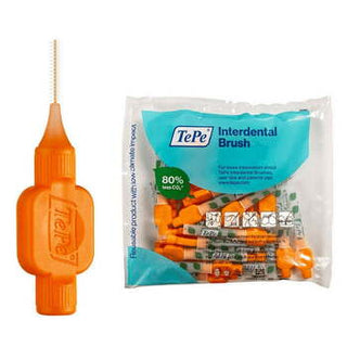 TePe Interdental Brush Extra Soft 0.45mm Orange 8 Pack