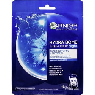 Garnier Moisture Bomb Night-Time Face Tissue Mask