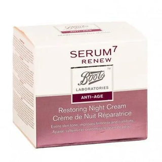 Serum 7 Renew Crema Restauradora y Antiedad de Noche