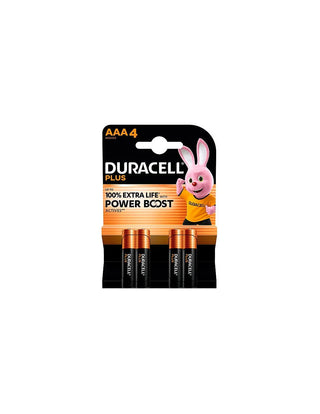 Duracell Plus AAA Batteries Pack of 4