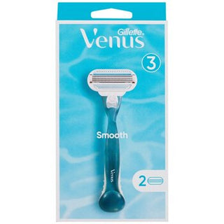 Gillette Venus Smooth Women's Razor with 1 Extra Cartridge